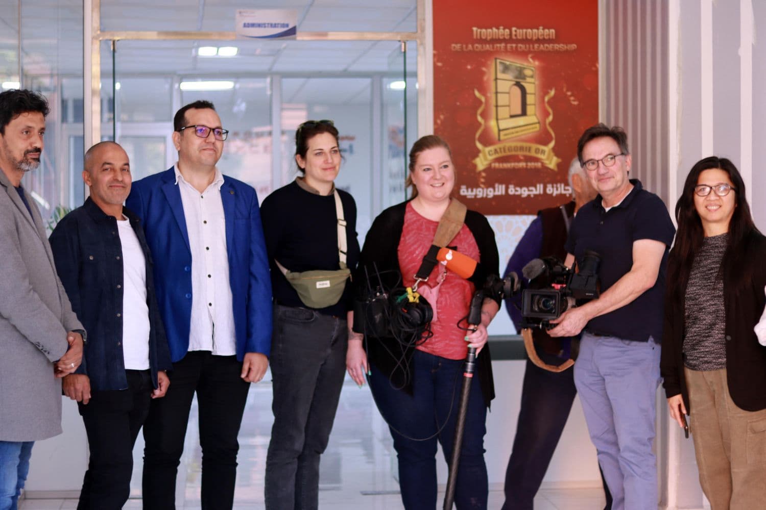 Explorem team and candidates featured in ZDF TV